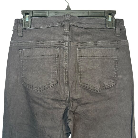 Royal Bones By Tripp Black Lace Up Jeans Pants w/ Straps Zippers Hot Topic 9 - Picture 10 of 12